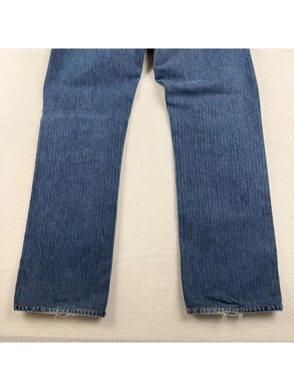 RARE Vintage DIESEL Men's 35x32 Relaxed Pin Striped Denim Jeans Y2K 00s
